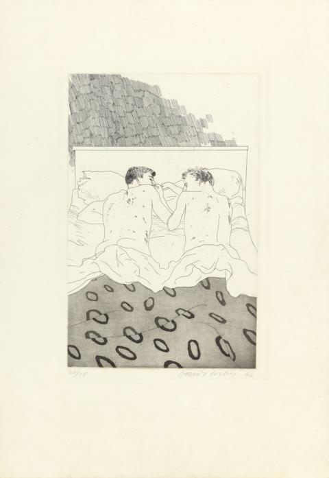 David Hockney - Two boys aged 23 and 24