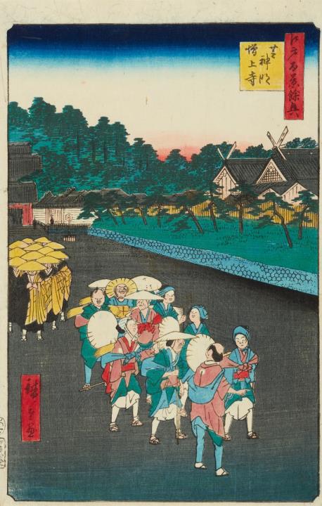 David Vinckboons - Utagawa Hiroshige (1897-1858)
