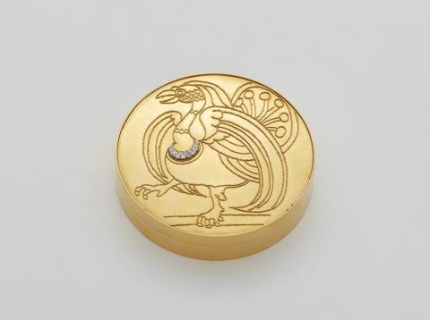 Nach Wassily Kandinsky - A gold "Greif" box