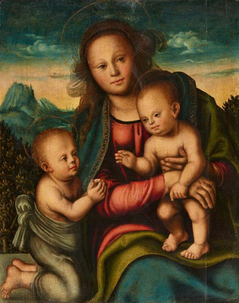 Lucas Cranach d. Ä. - Madonna mit Christuskind und dem Johannesknaben