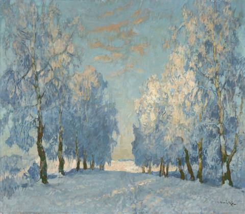 Constantin Ivanovitch Gorbatoff - A Winter's Day
