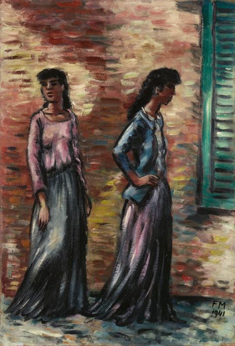 Frans Masereel - Zwei Frauen