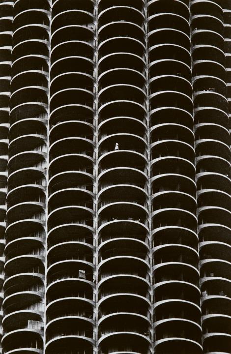 Horst Schäfer - New York Union Carbide Geb. Chicago Marina Towers. New York Fensterfront Roosevelt Hotel