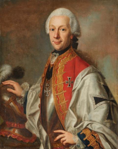Jacobus Schmitz - Portrait of a Knight of the Teutonic Order, possibly Ferdinand Caspar Freiherr von Kleist