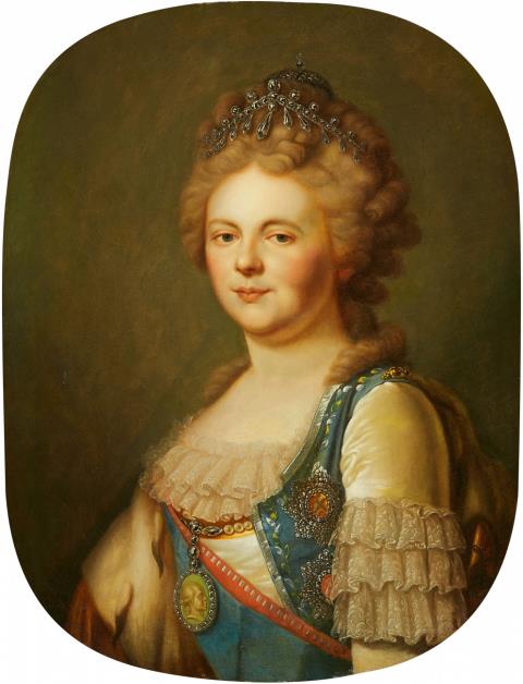 Johann Baptist (Giovanni Battista) Lampi - Portrait of Tsarina Maria Feodorovna
