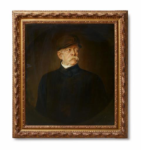 Franz Seraph von Lenbach - Porträt des Fürsten Otto von Bismarck