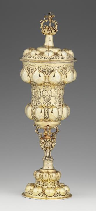 Hans Petzolt - A Nuremberg Renaissance silver goblet