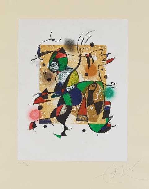 Joan Miró - Gaudí XVI
