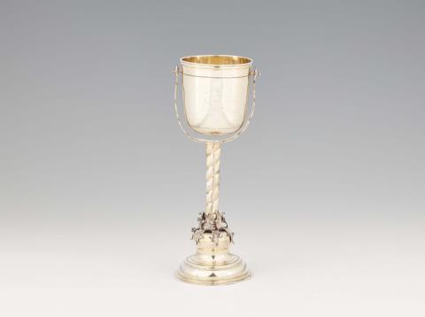 Paul Solanier - An Augsburg silver gilt novelty goblet