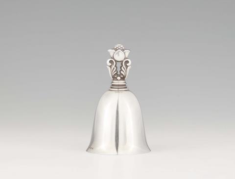 Johan Rohde - A Georg Jensen silver table bell no. 204