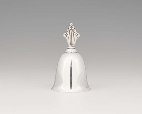 Johan Rohde - A Georg Jensen silver table bell no. 260