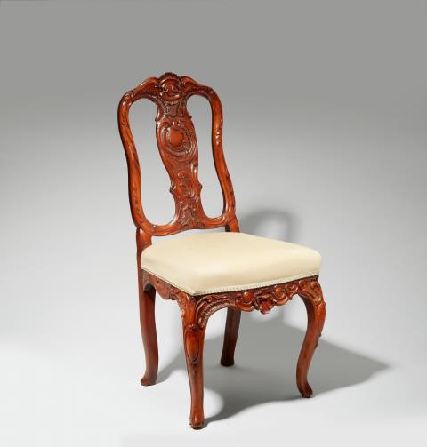 Abraham Roentgen - A chair by Abraham Roentgen