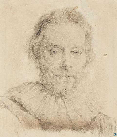 Anthony van Dyck - Porträt des Antwerpener Verlegers Ioannes Barbé