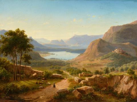 Eugen von Guérard - Italian Landscape
