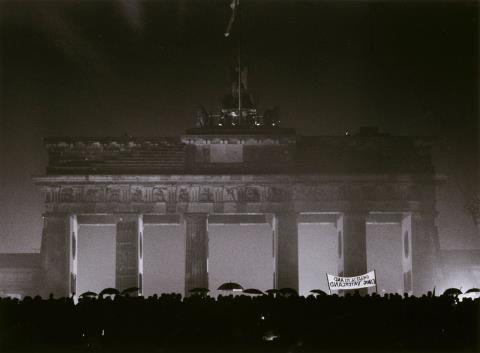 Barbara Klemm - Öffnung des Brandenburger Tors, Berlin