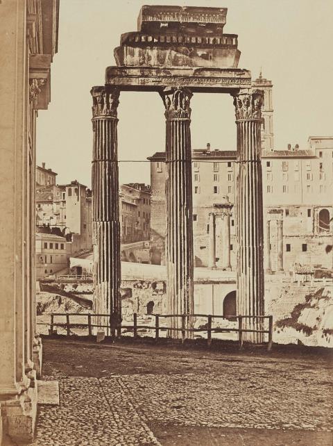 James Anderson - Temple of the Dioscuri, Roman Forum