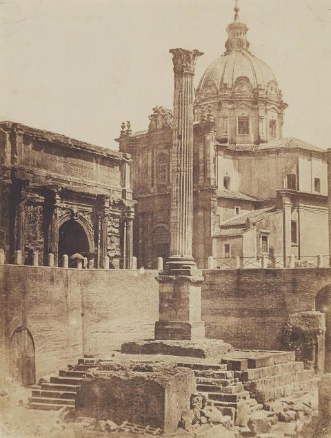Giacomo Caneva - Column of Phocas, Roman Forum