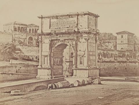 Eugène Constant - Arch of Titus, Roman Forum