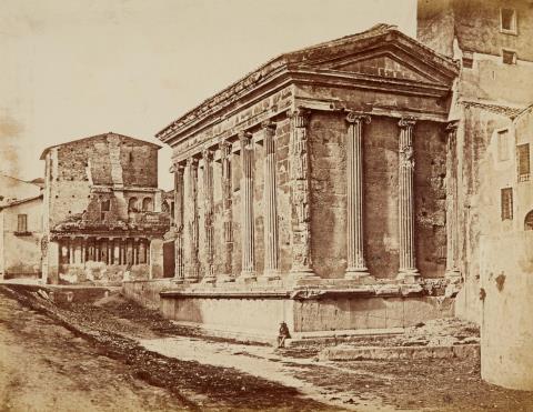 Eugène Constant - Temple of Fortuna Virilis