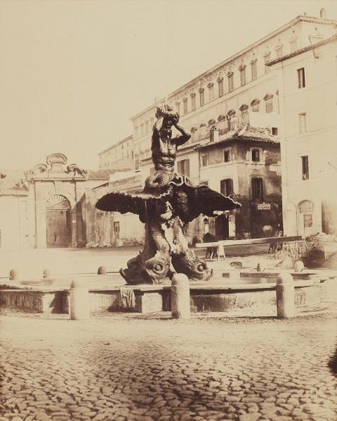 James Anderson - Tritonenbrunnen, Piazza Barberini