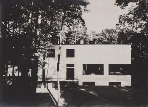 Lucia Moholy - Wohnhaus Gropius in der Bauhausmeistersiedlung