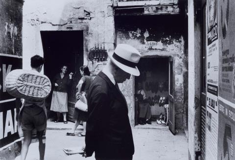 Willy Ronis - Calle della Bissa, Venise