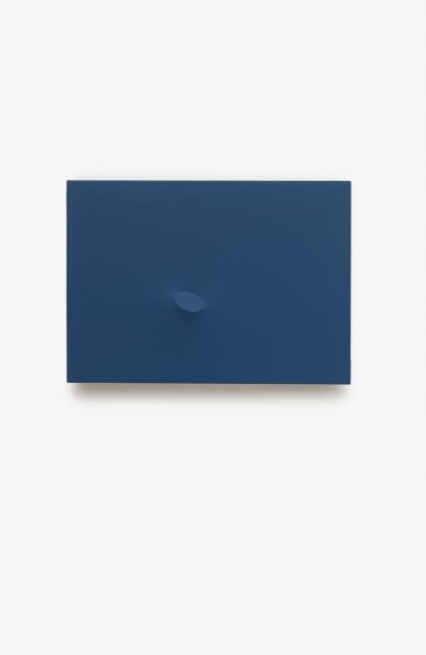 Turi Simeti - Un ovale blu