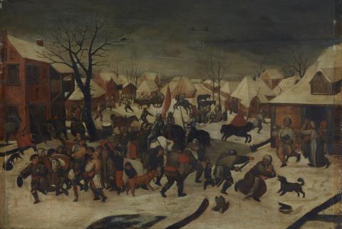 Pieter Brueghel the Younger, copy after - The Massacre of the Innocents