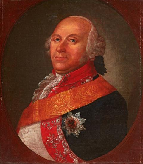 Johann Christoph Frisch - Porträt des Friedrich Wilhelm II.