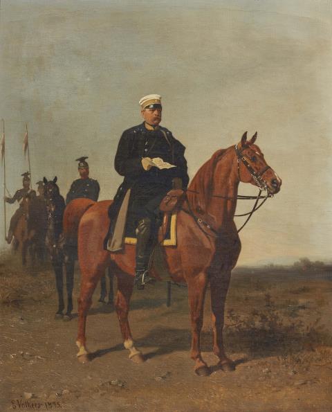 Emil Volkers - Otto von Bismarck zu Pferd