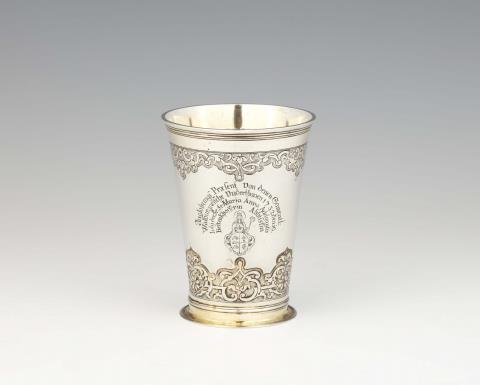 Philipp Stenglin - A silver beaker made for Adelgundis I Pettenkofer