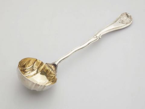 Martin Friedrich or Johann Bernhard Müller - A Berlin silver ladle
