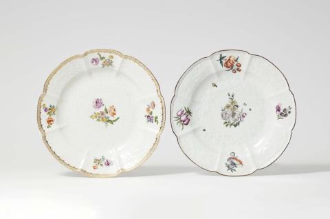 Johann Friedrich Eberlein - Two items of Meissen porcelain with Gotzkowsky relief decoration