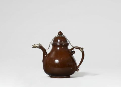  Bayreuth - A Bayreuth red stoneware teapot