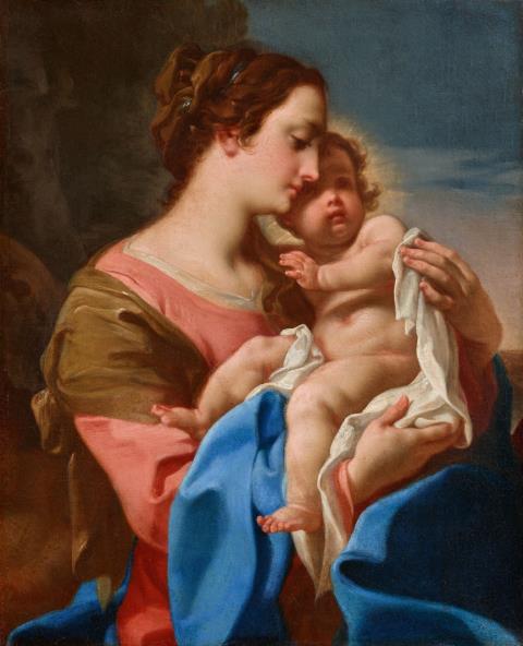 Corrado Giaquinto - Madonna mit Kind