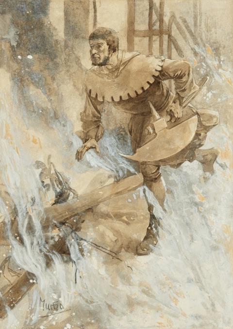 Alphonse Mucha - Märchen-Illustration