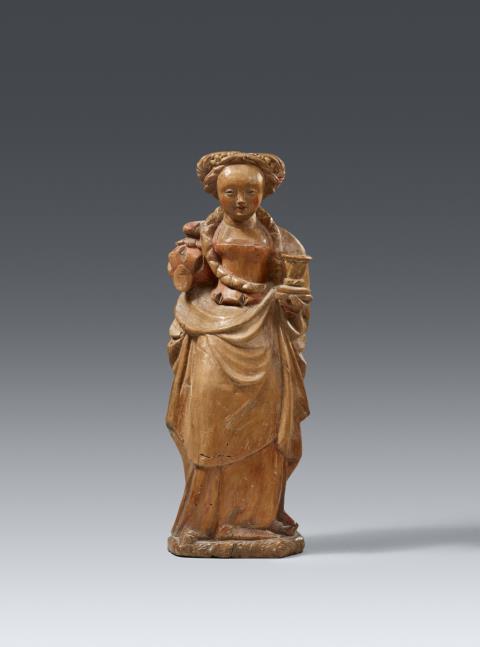 Mechelen - A carved wood figure of Mary Magdalene, Mechelen circa 1520/1530