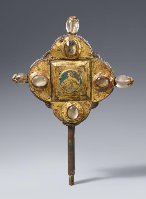 Limoges late 12th century - A phylactery (reliquary container)