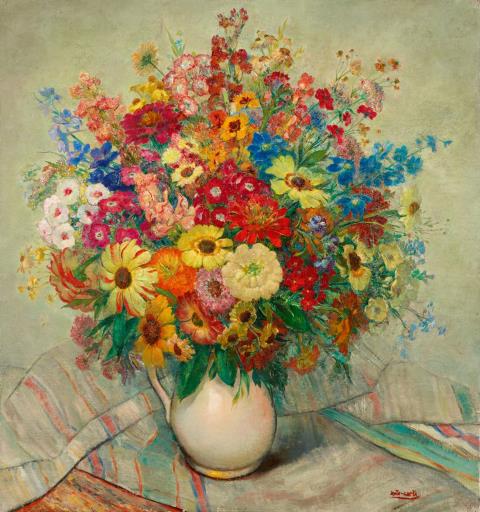 Antoine Carte - Bouquet de fleurs