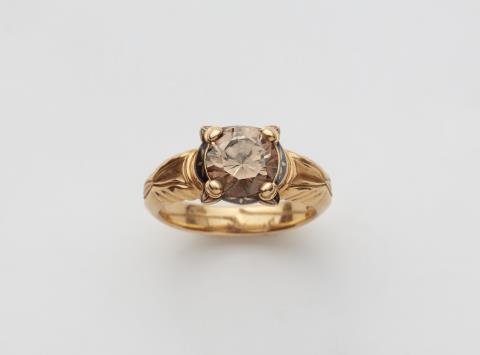 Otto Jakob - An 18k rose gold diamond solitaire ring “Siroun“