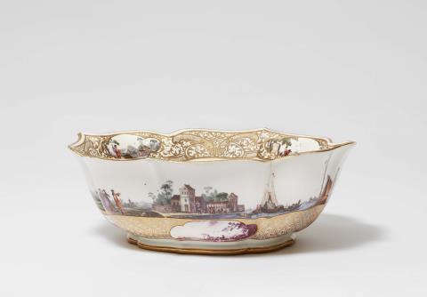 Johann George Heintze - A rare Meissen porcelain bowl from the Christie-Miller Service