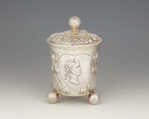A Baroque Augsburg silver beaker