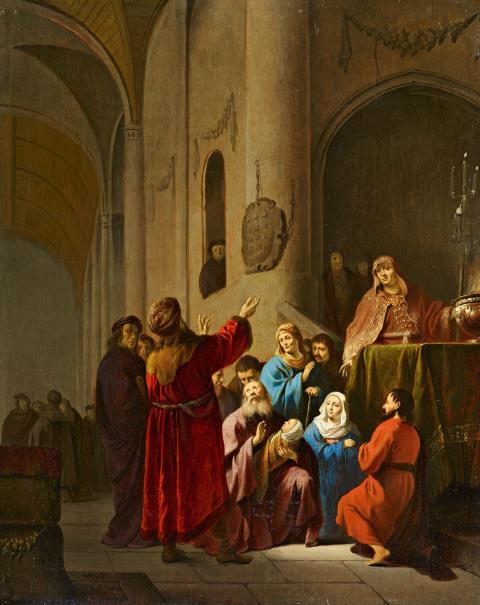 Willem de Poorter - Darbringung im Tempel