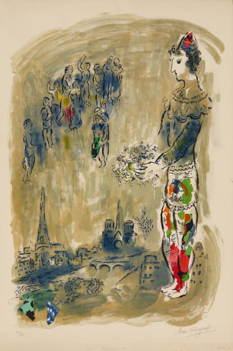 Marc Chagall - Le Magicien de Paris I