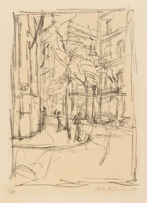 Alberto Giacometti - Rue d'Alésia