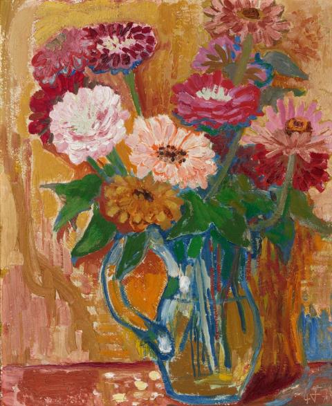 Otto Dix - Blumenstrauß in Vase