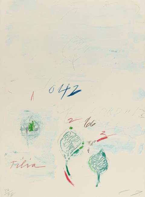 Cy Twombly - Natural History Part II Tilia Cordata