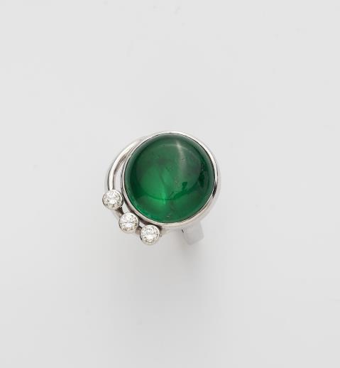 Hans-Leo Peters - Ring mit kolumbianischem Smaragd