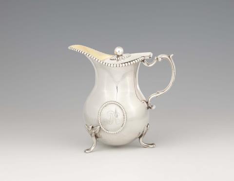A Lithuanian silver pitcher