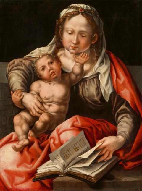 Jan Cornelisz. Vermeyen - Madonna mit Kind
